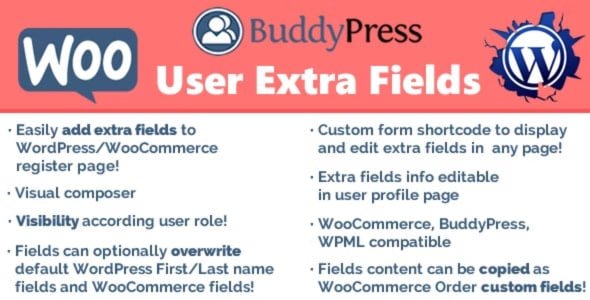 User Extra Fields – WordPress Plugin 16.8