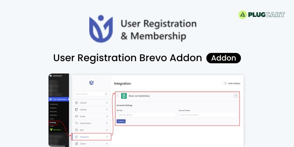 User Registration Brevo addon 1.0.4