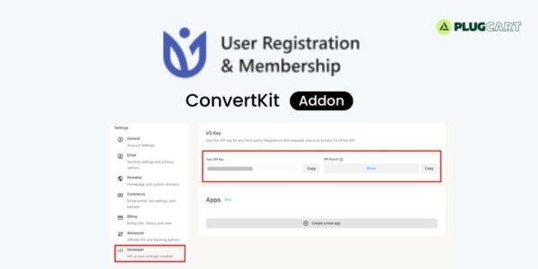User Registration ConvertKit addon 1.0.1