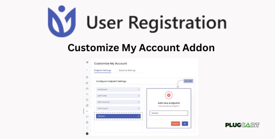 User Registration Customize My Account Addon 1.2.10