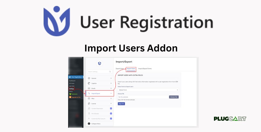 User Registration Import Users Addon 1.0.9
