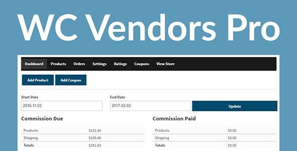 WC Vendors Pro 2.0.0