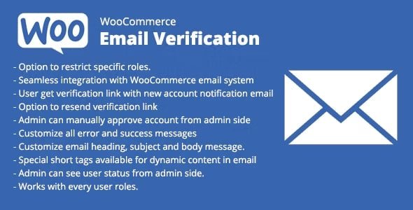 WooCommerce Customer Email Verification Extension 2.8.3