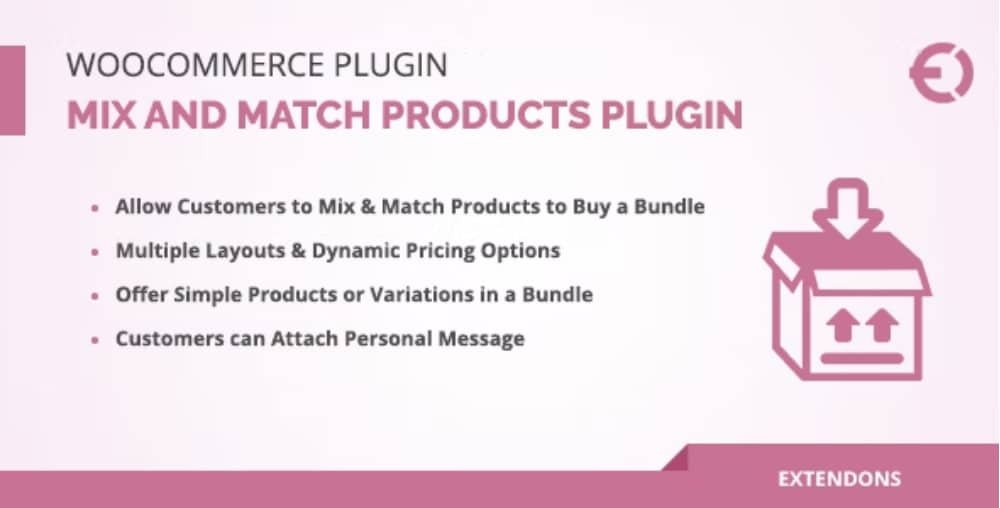 WooCommerce Mix and Match Products Extension 2.8.0