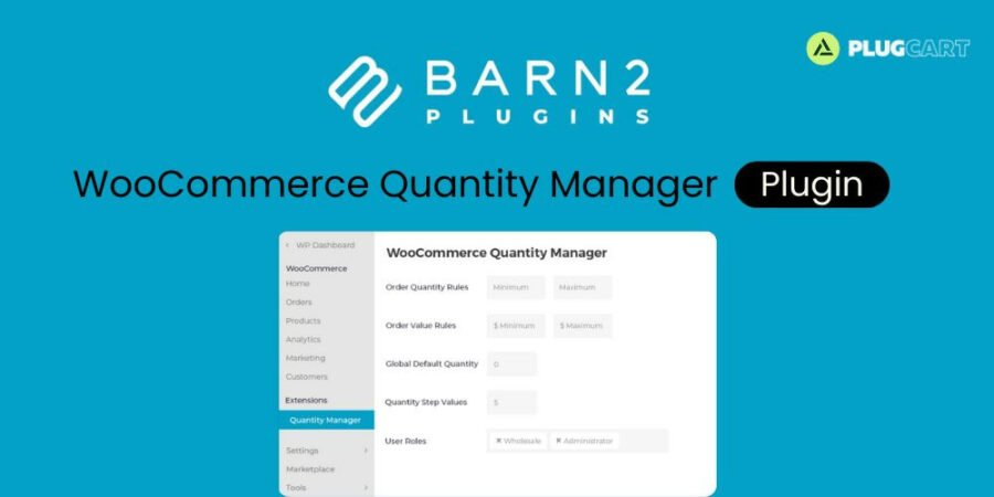 WooCommerce Quantity Manager Barn2 Media 2.4.3