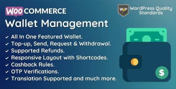 WooCommerce Wallet Management All in One 2.6.0