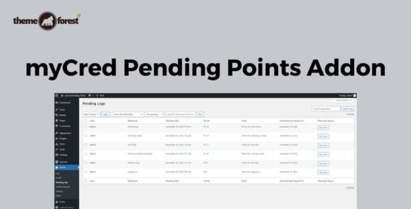 myCred Pending Points Addon 1.0.2