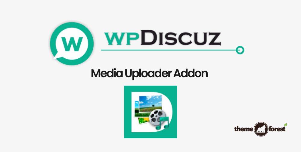 wpDiscuz Media Uploader Addon 7.1.6